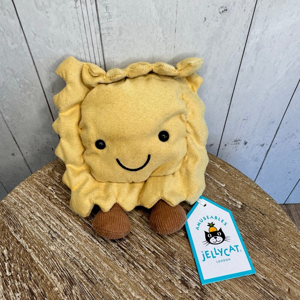 Jellycat Ravioli NEW!  FAST SHIP Amuseables Ravioli Authentic Jellycat